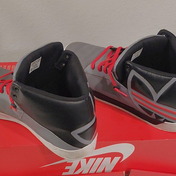 adidas Attitude Logo Mid Light Grey/Grey/Black size 13 - Picture 7 of 8